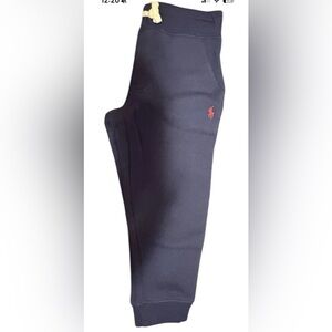 Ralph Lauren Polo Navy sweatpants with Red Pony Logo